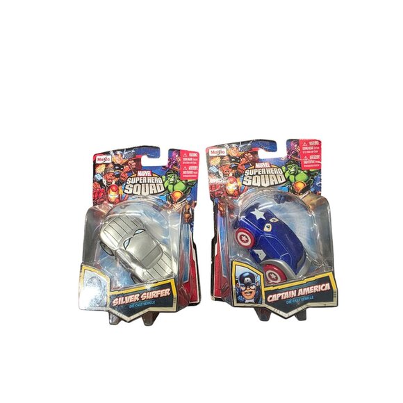 Marvel Super Hero Squad Captain America & Silver Surfer Toys - Picture 10 of 10